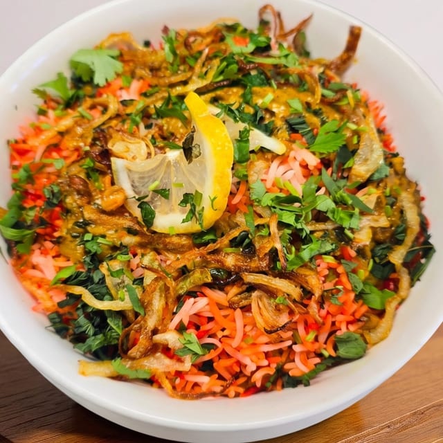 Veg Biryani.